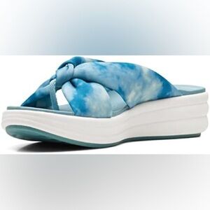 🖤🖤 Clarks Ladies Drift Ave CASUAL SANDAL, Teal Combi 8M